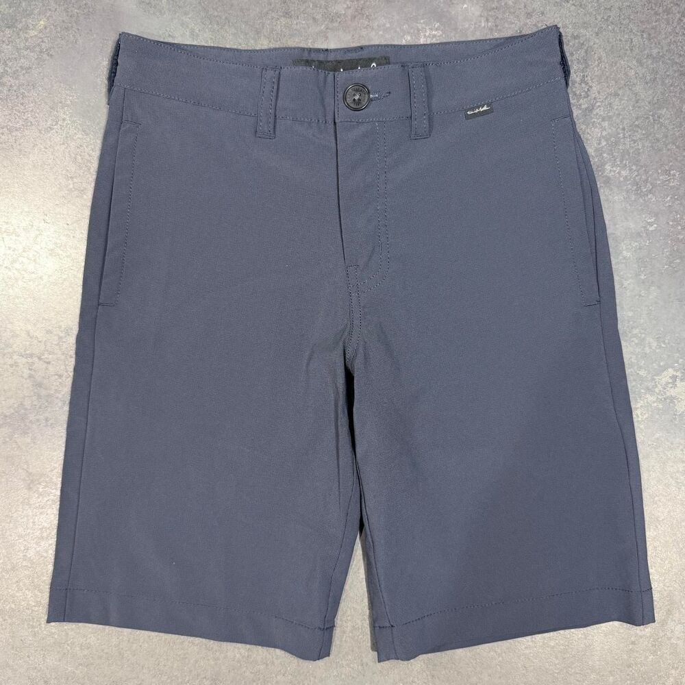 Travis Mathew Boys 10 Navy Stretch Ripstop High Performance Shorts